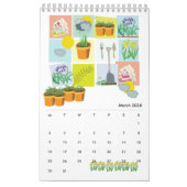 Calendrier des Amoureux de les jardins 2024 (Mar 2026)