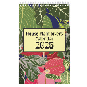Calendrier des amoureux des Plantes de maison 2025