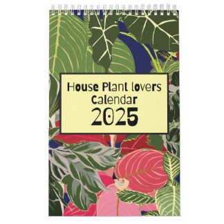 Calendrier des amoureux des Plantes de maison 2025