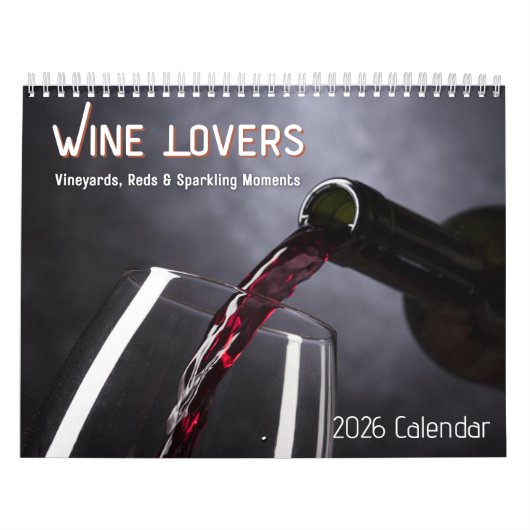 Calendrier des Amoureux du Vin 2026 (Protection)