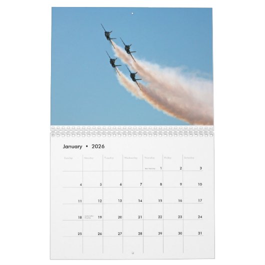 CALENDRIER DES ANGELS BLEUS (Jan 2026)