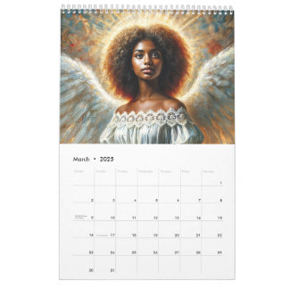 Calendrier des Anges d'Amérique africaine