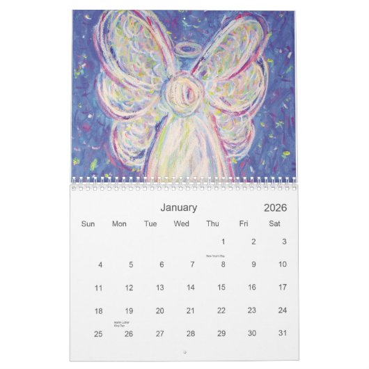 Calendrier des anges DonnaBellas (Jan 2026)
