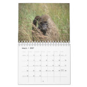 Calendrier des animaux africains (Mar 2027)