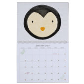 Calendrier des animaux amicaux 2024 (Jan 2027)