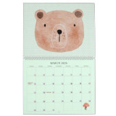 Calendrier des animaux amicaux 2024 (Mar 2026)