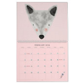 Calendrier des animaux amicaux 2024 (Feb 2026)