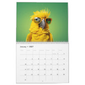 Calendrier des animaux amusants 2024 (Jan 2027)