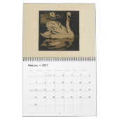 Calendrier des animaux carrés - Dessins de Barnyar (Feb 2027)
