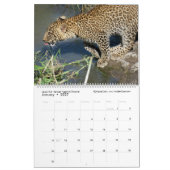 Calendrier des animaux d'Afrique de l'Est (deux pa (Jan 2027)