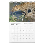 Calendrier des animaux d'Afrique de l'Est (une pag (Jan 2027)
