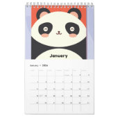 Calendrier des animaux de Cute Kawaii 2021 (Jan 2026)