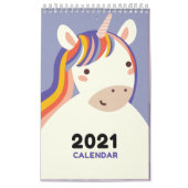 Calendrier des animaux de Cute Kawaii 2021 (Protection)
