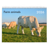 Calendrier des animaux de ferme (Protection)