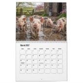 Calendrier des Animaux de la Ferme (Mar 2027)