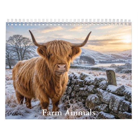 Calendrier des Animaux de la Ferme (Protection)