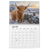 Calendrier des Animaux de la Ferme (Jan 2027)