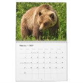 Calendrier des Animaux Sauvages (Feb 2027)