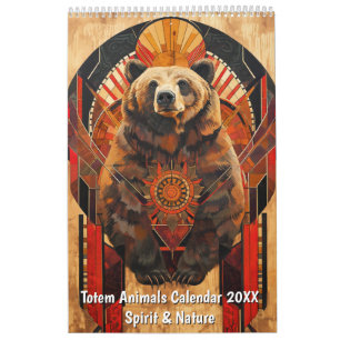 Calendrier des Animaux Totems 2026 – Esprit & Natu