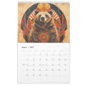 Calendrier des Animaux Totems – Esprit & Nature (Mar 2027)