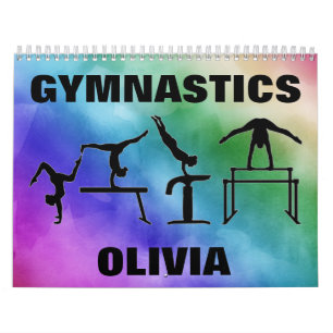 Calendrier des aquarelles de gymnastique