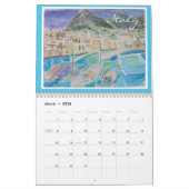 Calendrier des arts Fleurs Oiseaux et paysages (Mar 2026)