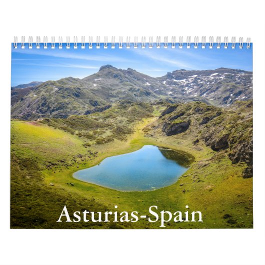 Calendrier des Asturies-Espagne (Protection)