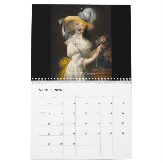 Calendrier des aventures Paris 2022 d'Ella Bella B (Mar 2026)