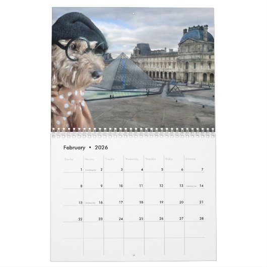 Calendrier des aventures Paris 2022 d'Ella Bella B (Feb 2026)