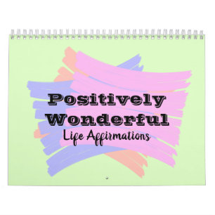 Calendrier des avirmations positives