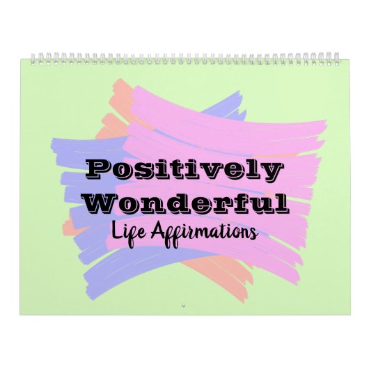 Calendrier des avirmations positives (Protection)