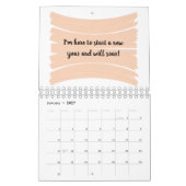 Calendrier des avirmations positives (Jan 2027)