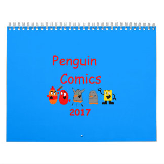Calendrier des bandes dessinées Penguin 2017