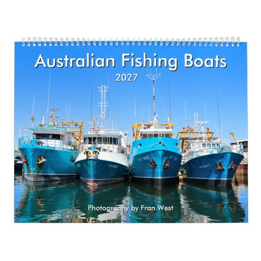 Calendrier des bateaux de pêche australiens 2027 (Protection)