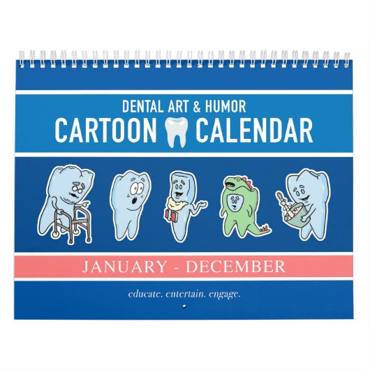 Calendrier des BD et caricatures dentaires (Protection)