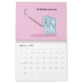 Calendrier des BD et caricatures dentaires (Feb 2027)
