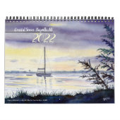 Calendrier des beaux-arts de deux pages, Scènes cô (Protection)