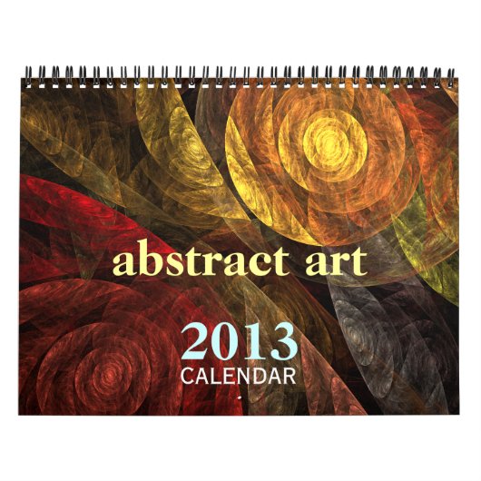 Calendrier des beaux-arts de l'art Abstrait 2013 ( (Protection)