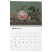 Calendrier des beaux-arts Peintures florales (Feb 2027)