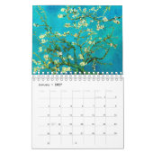 Calendrier des beaux-arts Vincent van Gogh (Jan 2027)