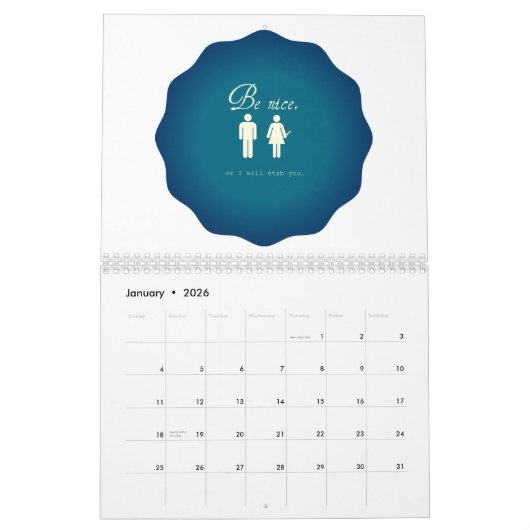 Calendrier des blogs 2021 (Jan 2026)