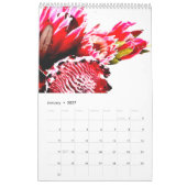 Calendrier des bouquets Protea (Jan 2027)