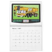 Calendrier des camions caricatures (Feb 2027)