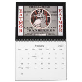 Calendrier des canneberges 2012 (Feb 2027)