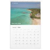 Calendrier des Caraïbes (Jan 2026)