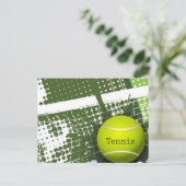 Calendrier des cartes postales Tennis Design 2018 (Debout devant)