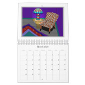 Calendrier des chaises confortables (Mar 2026)