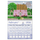 Calendrier des chalets irlandais (Feb 2026)