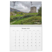 Calendrier des châteaux du pays de Galles de Sarah (Jan 2026)