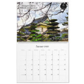 Calendrier des châteaux japonais (城 Shiro) (1) (Jan 2026)